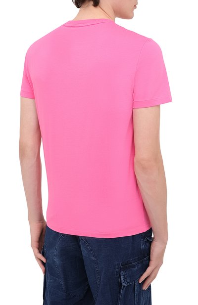 Хлопковая футболка POLO RALPH LAUREN, арт. 710671438, фото 4