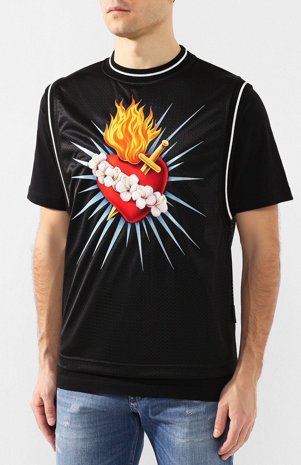 Хлопковая футболка PALM ANGELS, арт. PMAA045S207740151088, фото 3