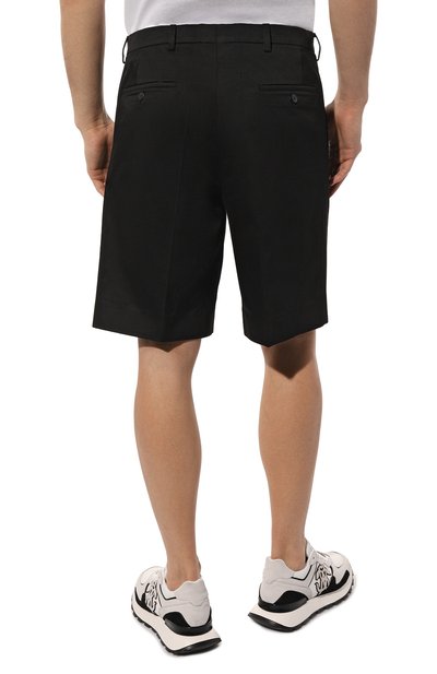 Хлопковые шорты PRADA, арт. UP0086-1UPX-F0002-201, фото 4