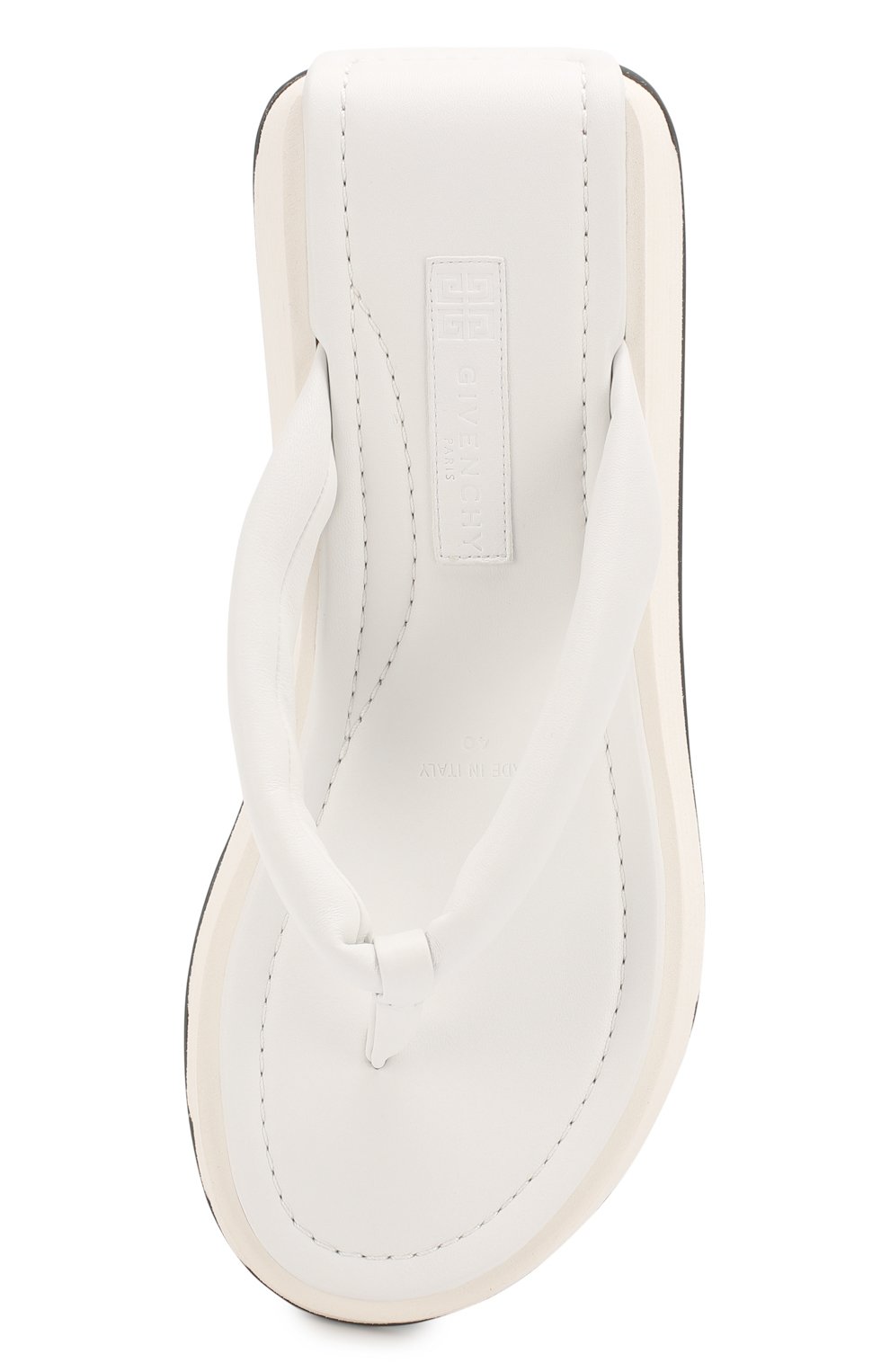 Кожаные шлепанцы kyoto GIVENCHY, арт. BE3040E0ND, фото 5