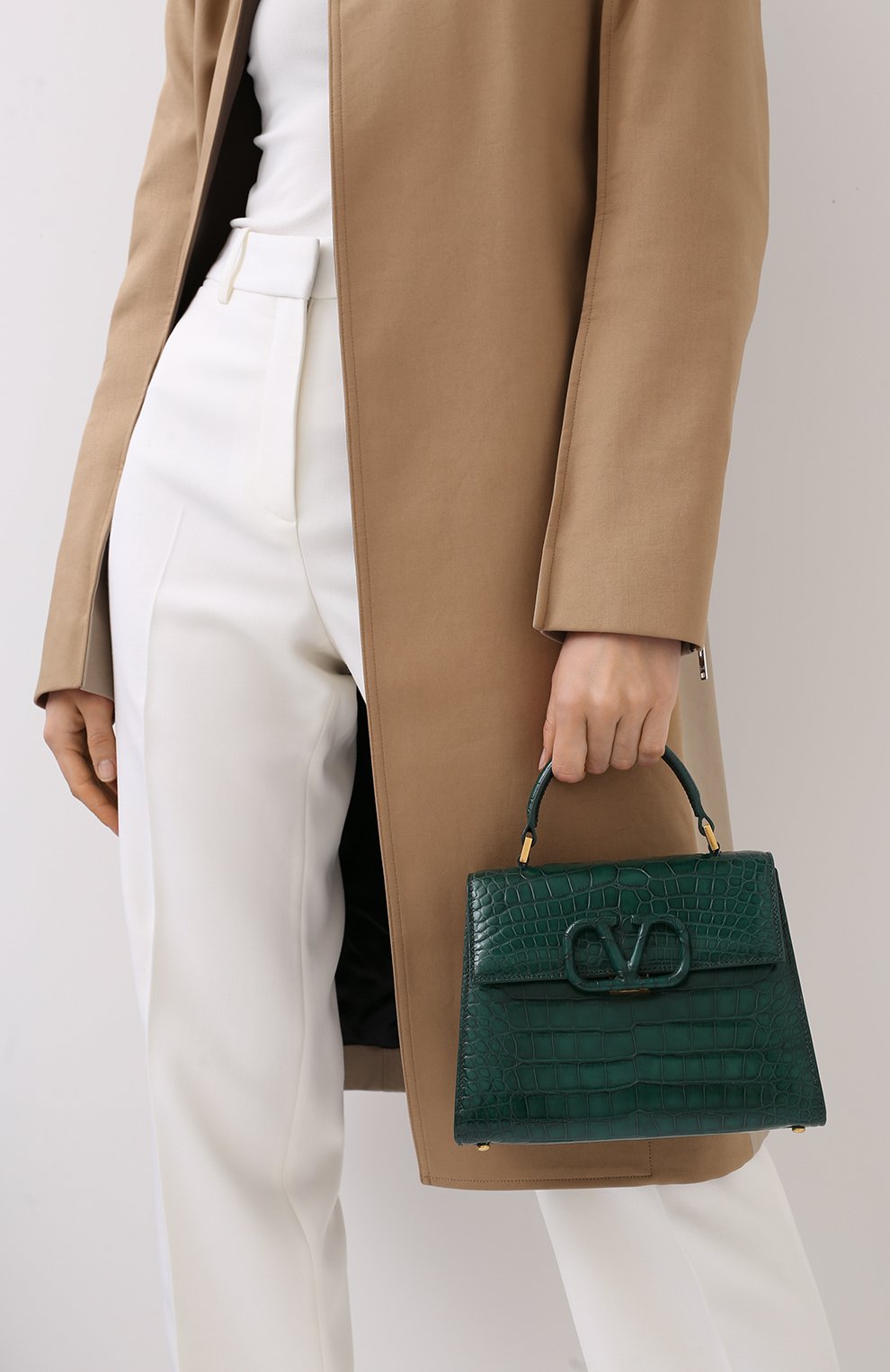 Сумка vsling из кожи аллигатора VALENTINO, арт. TW2B0F53/XDE/AMIS, фото 2