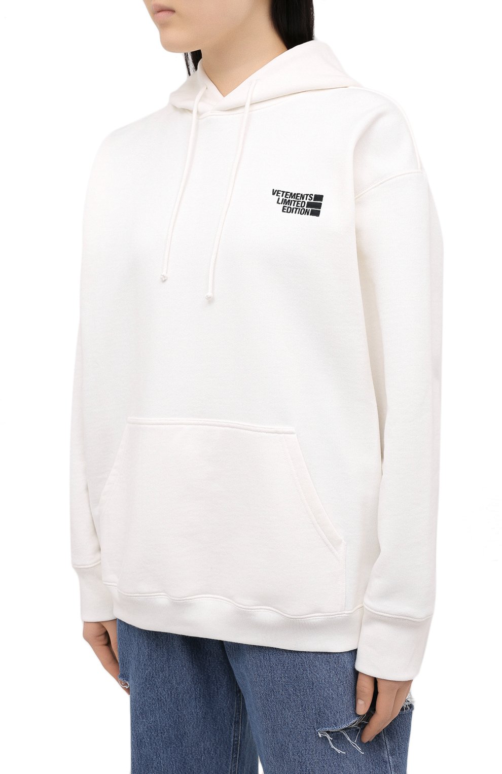 Хлопковое худи VETEMENTS, арт. UE51TR730W 1604/W, фото 3
