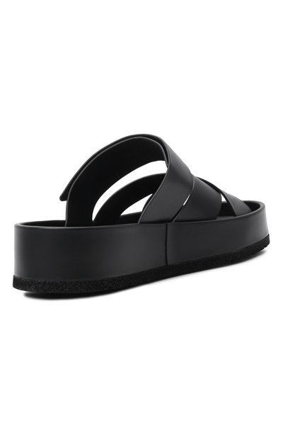 Кожаные шлепанцы EMPORIO ARMANI, арт. EM005855/AF25602, фото 4
