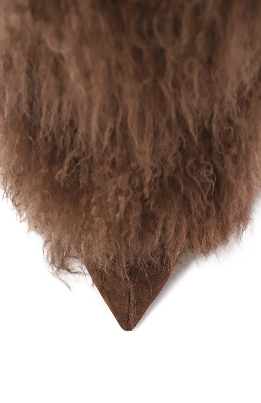 Меховые сапоги Furry Stiletto 105 из овчины Paris Texas PX1072/XMNFR Коричневый  PX1072/XMNFR Фото 6