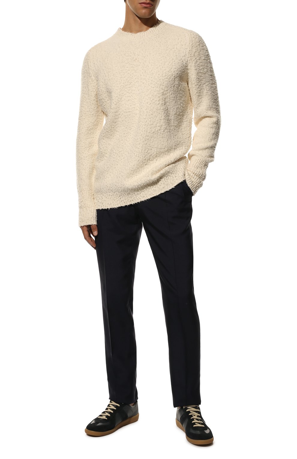 Хлопковый свитер MAISON MARGIELA, арт. SI0GP0001/S17664, фото 2