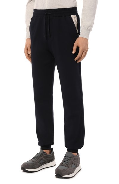 Хлопковые джоггеры KITON, арт. UWH1827V0850C_UWJ1827V0850C_1, фото 3