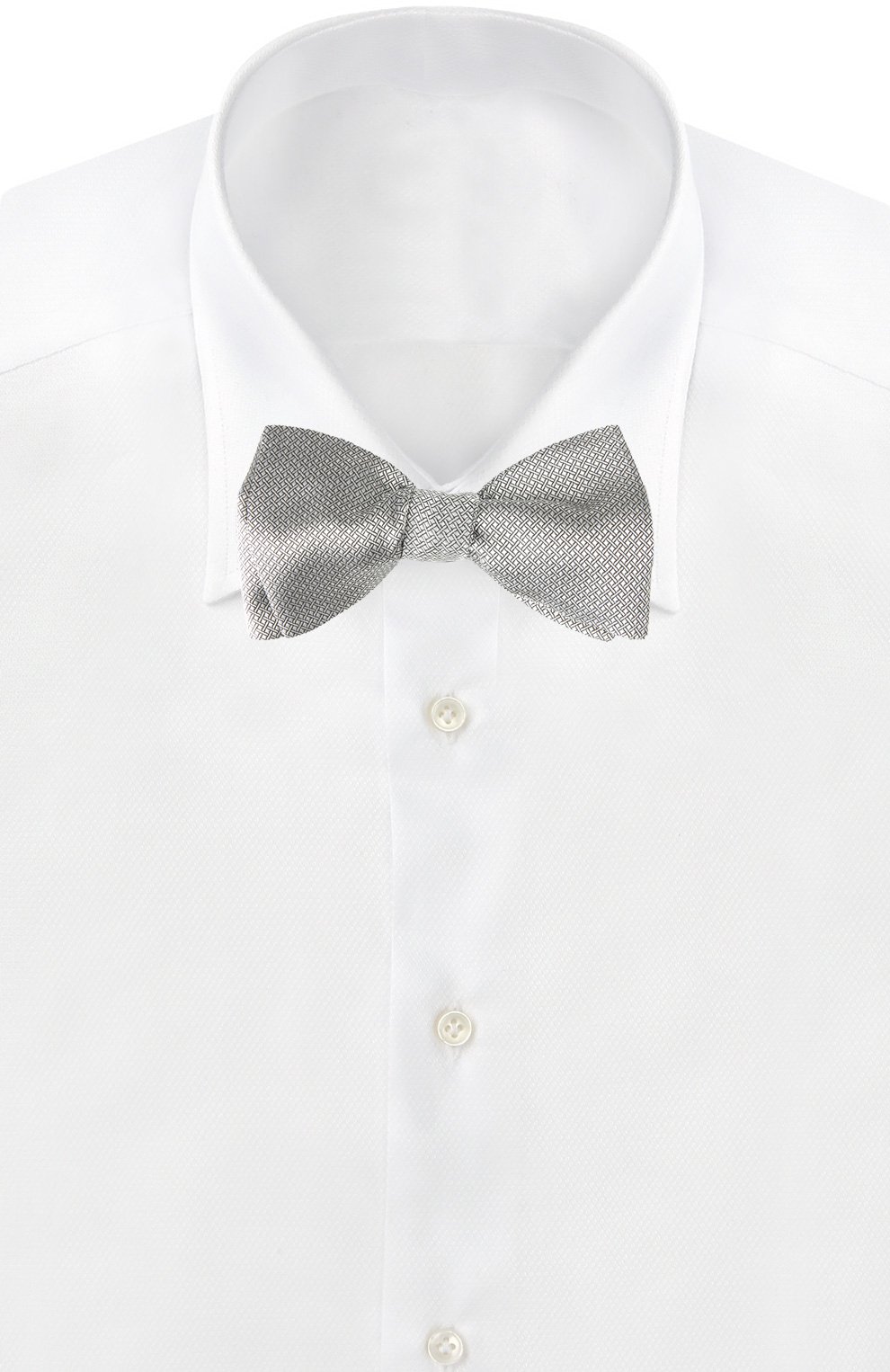 Галстук-бабочка LANVIN серого цвета по цене 7995 руб., арт. 11504, фото 2 Галстук-бабочка LANVIN, арт. 11504, фото 2