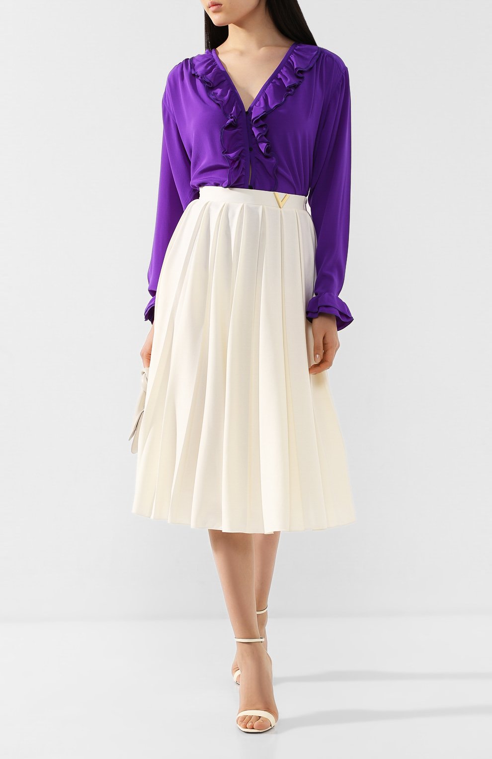 Шелковая блузка VICTORIA BECKHAM, арт. 1220WSH001217B, фото 2