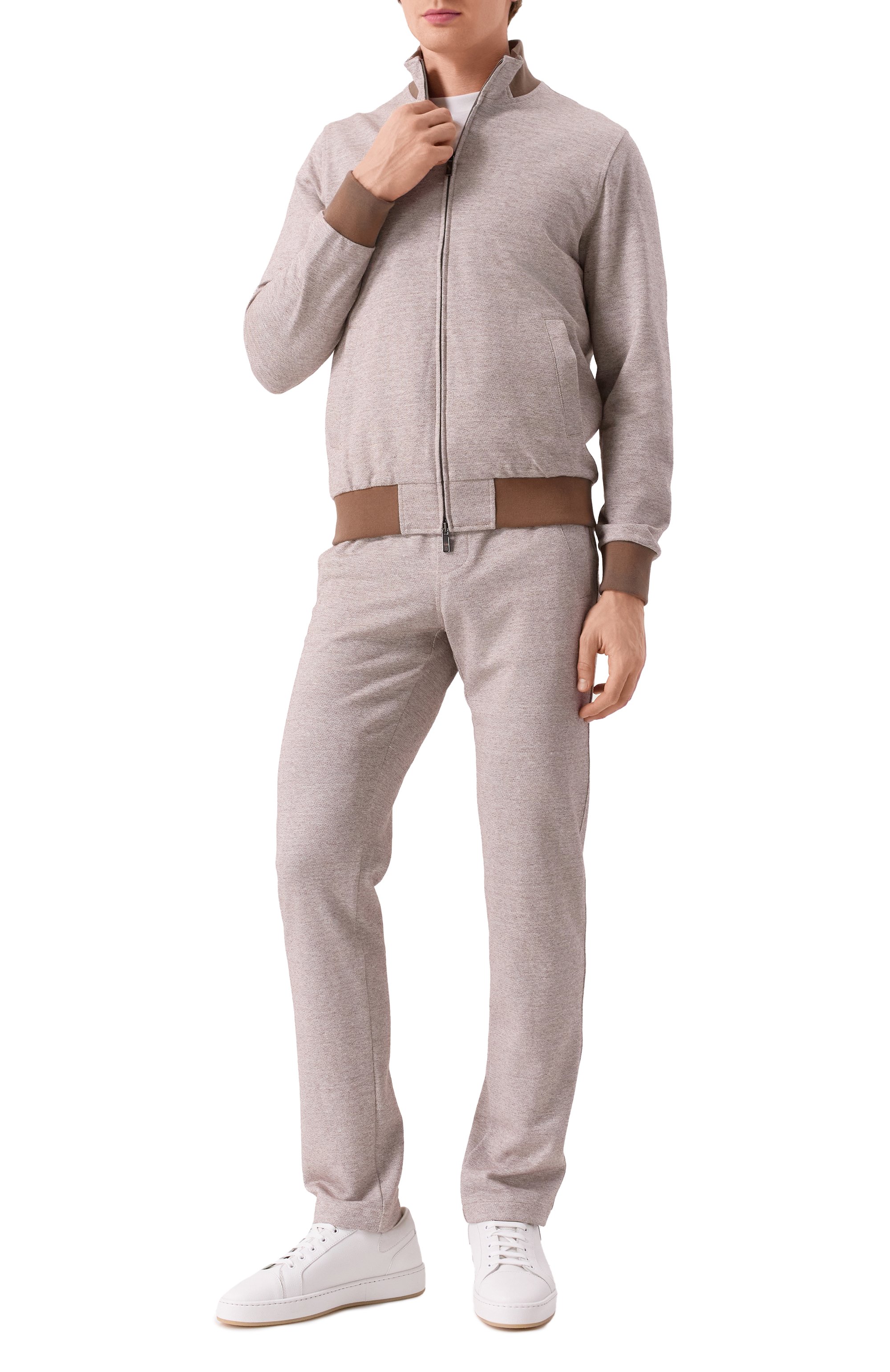 Толстовка изо льна и хлопка CAPOBIANCO, арт. 18M452.LUR0., фото 2