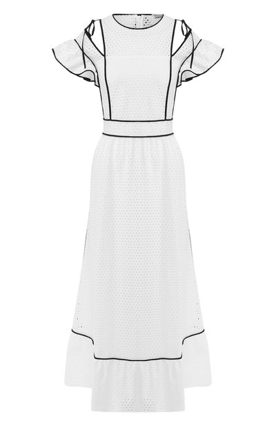 Платье с контрастной отделкой REDVALENTINO, арт. RR0VAC45/PHJ, фото 1