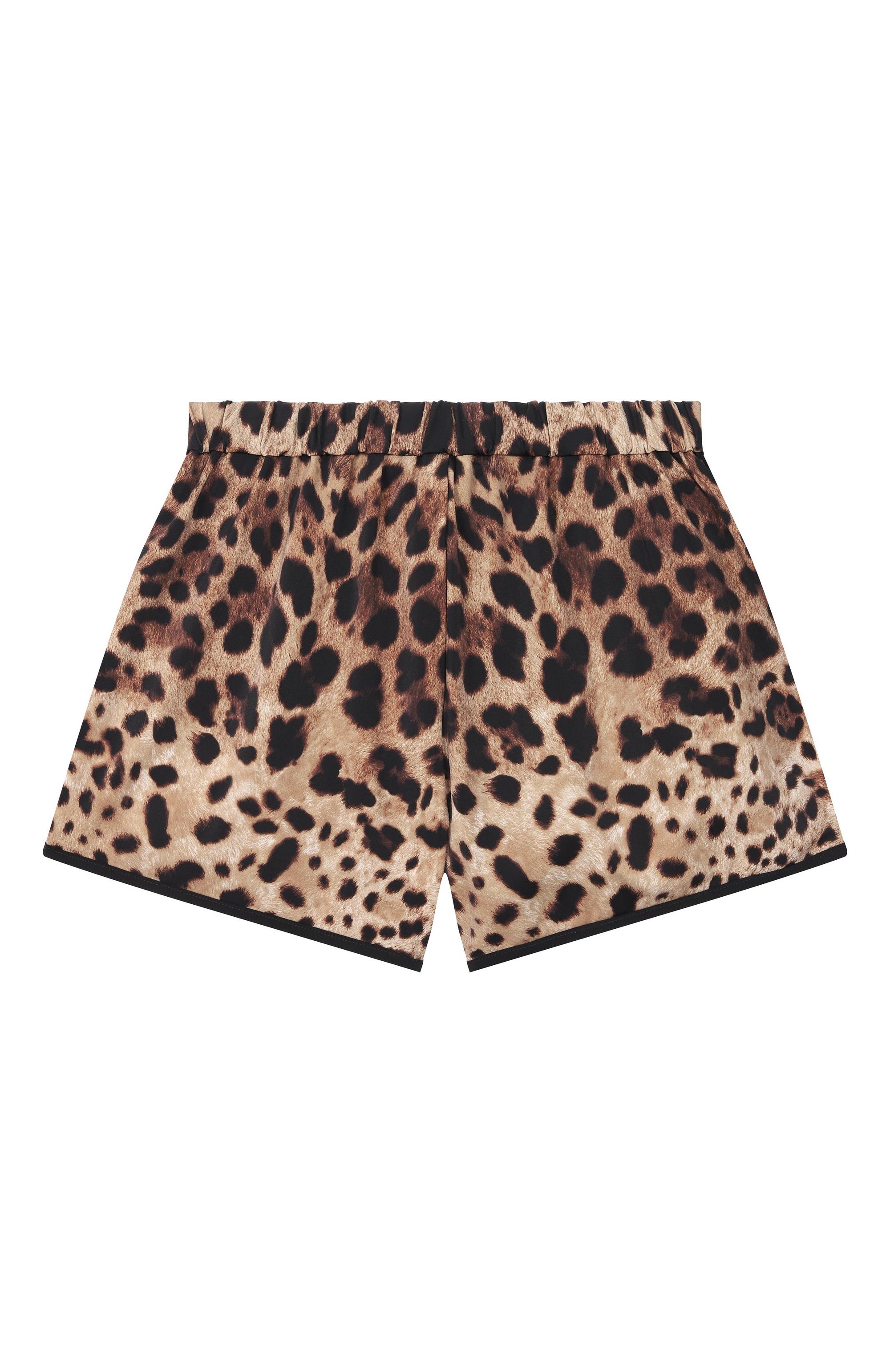 Шорты DOLCE & GABBANA леопардового цвета по цене 29650 руб., арт. L5J845/0N011, фото 2 Шорты DOLCE & GABBANA, арт. L5J845/0N011, фото 2