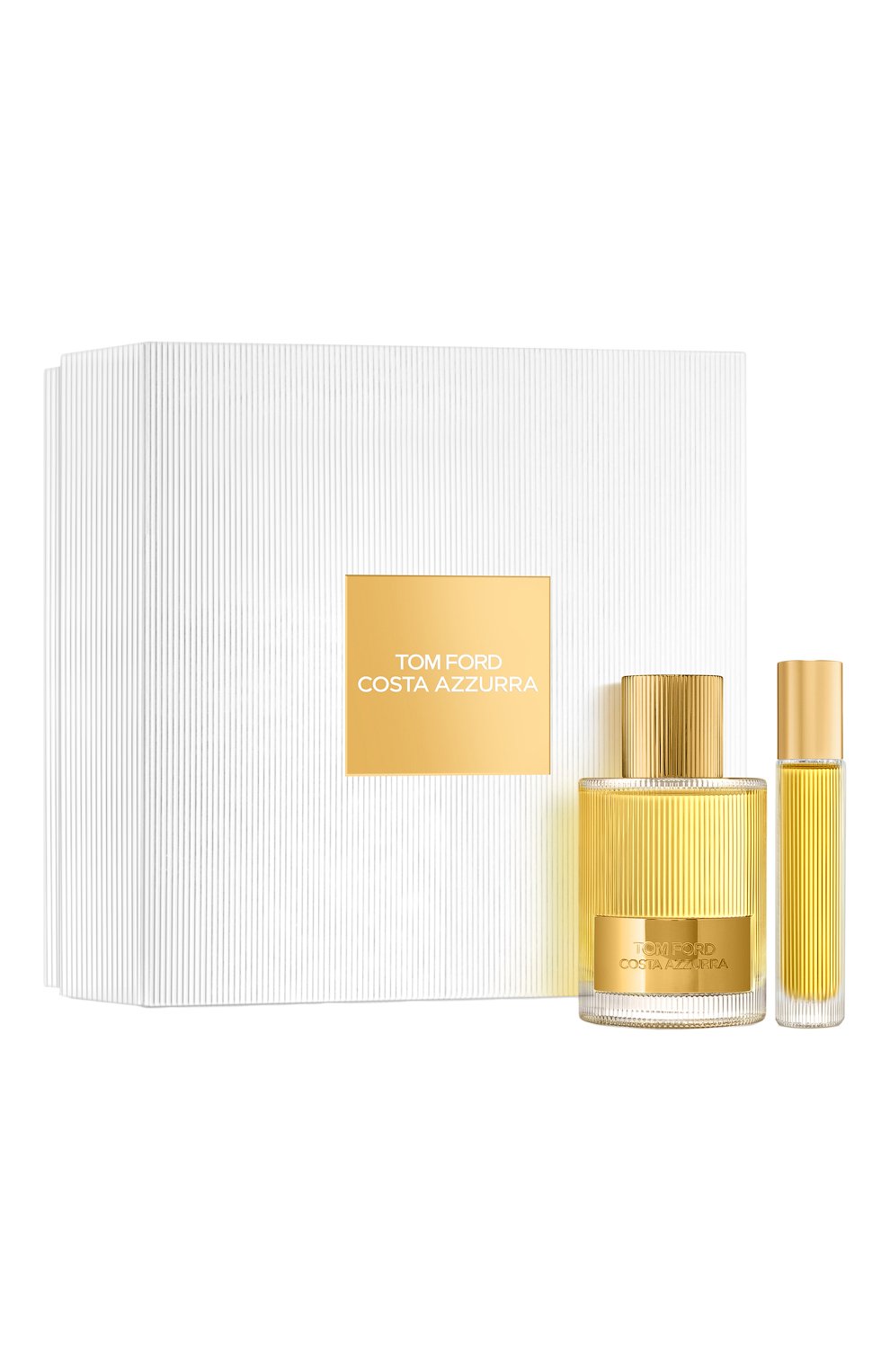 Парфюмерный набор costa azzurra (100+10ml) TOM FORD бесцветного цвета по цене 23700 руб., арт. TEAX-01, фото 1 Парфюмерный набор costa azzurra (100+10ml) TOM FORD, арт. TEAX-01, фото 1