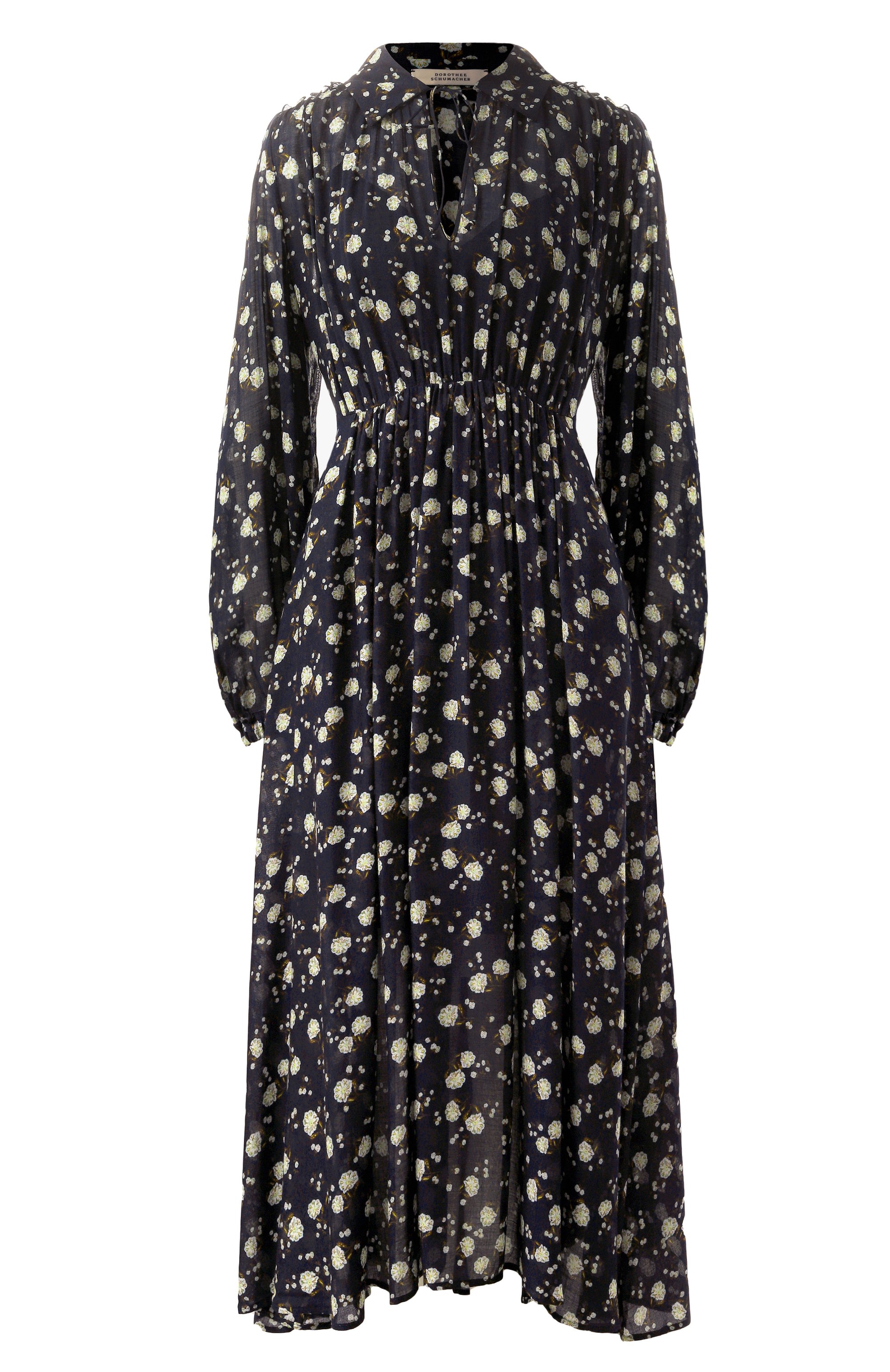 Платье из вискозы и шерсти DOROTHEE SCHUMACHER, арт. 846404, фото 1