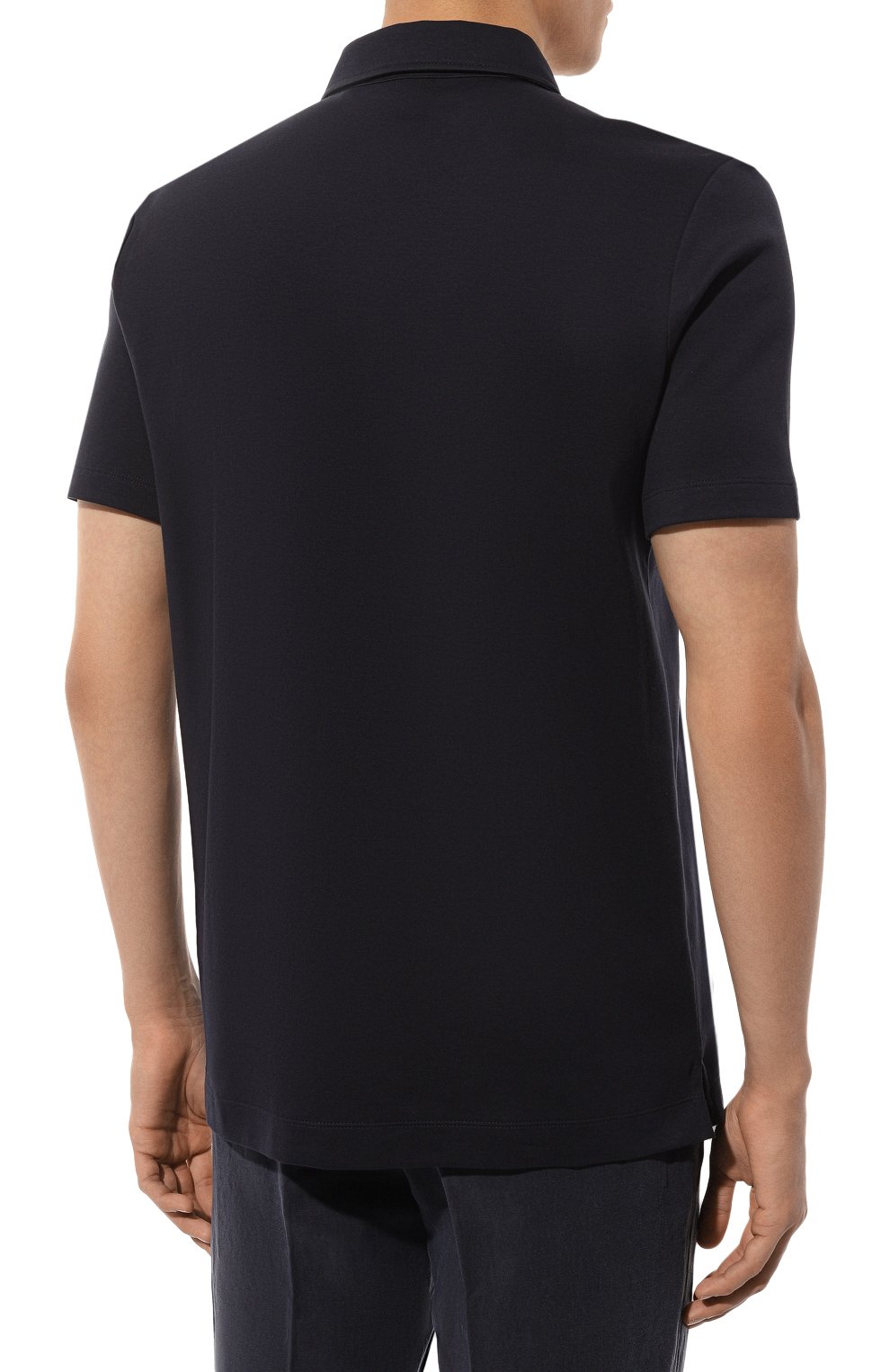 Хлопковое поло BOSS, арт. 50471335, фото 4