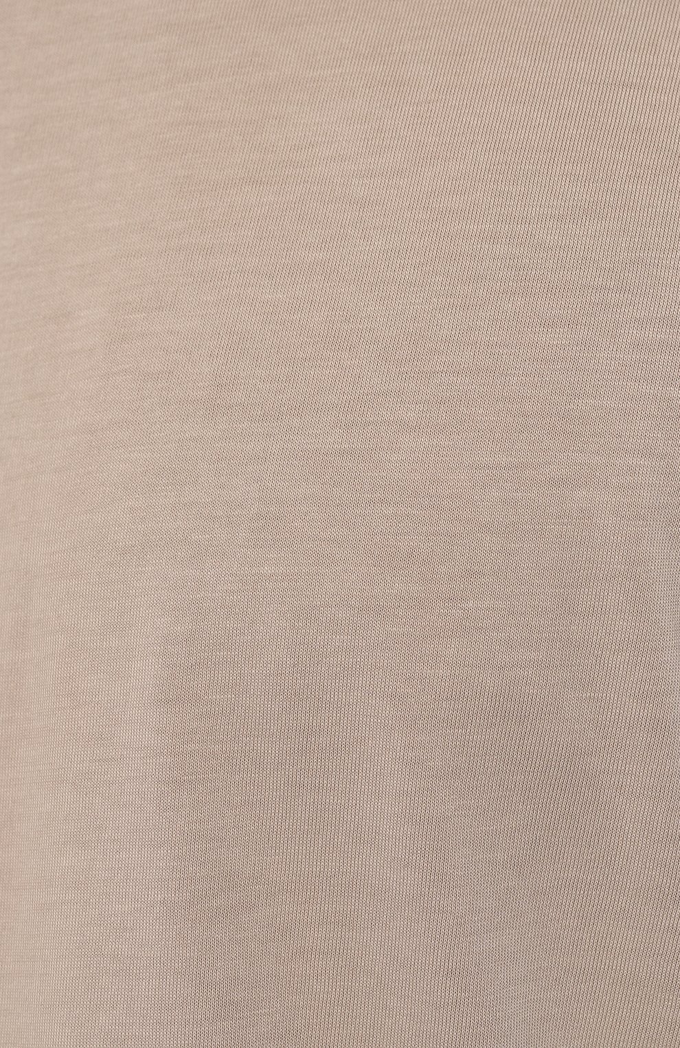 Хлопковая футболка FRADI темно-бежевого цвета по цене 13350 руб., арт. T75_F/CN6823, фото 5 Хлопковая футболка FRADI, арт. T75_F/CN6823, фото 5