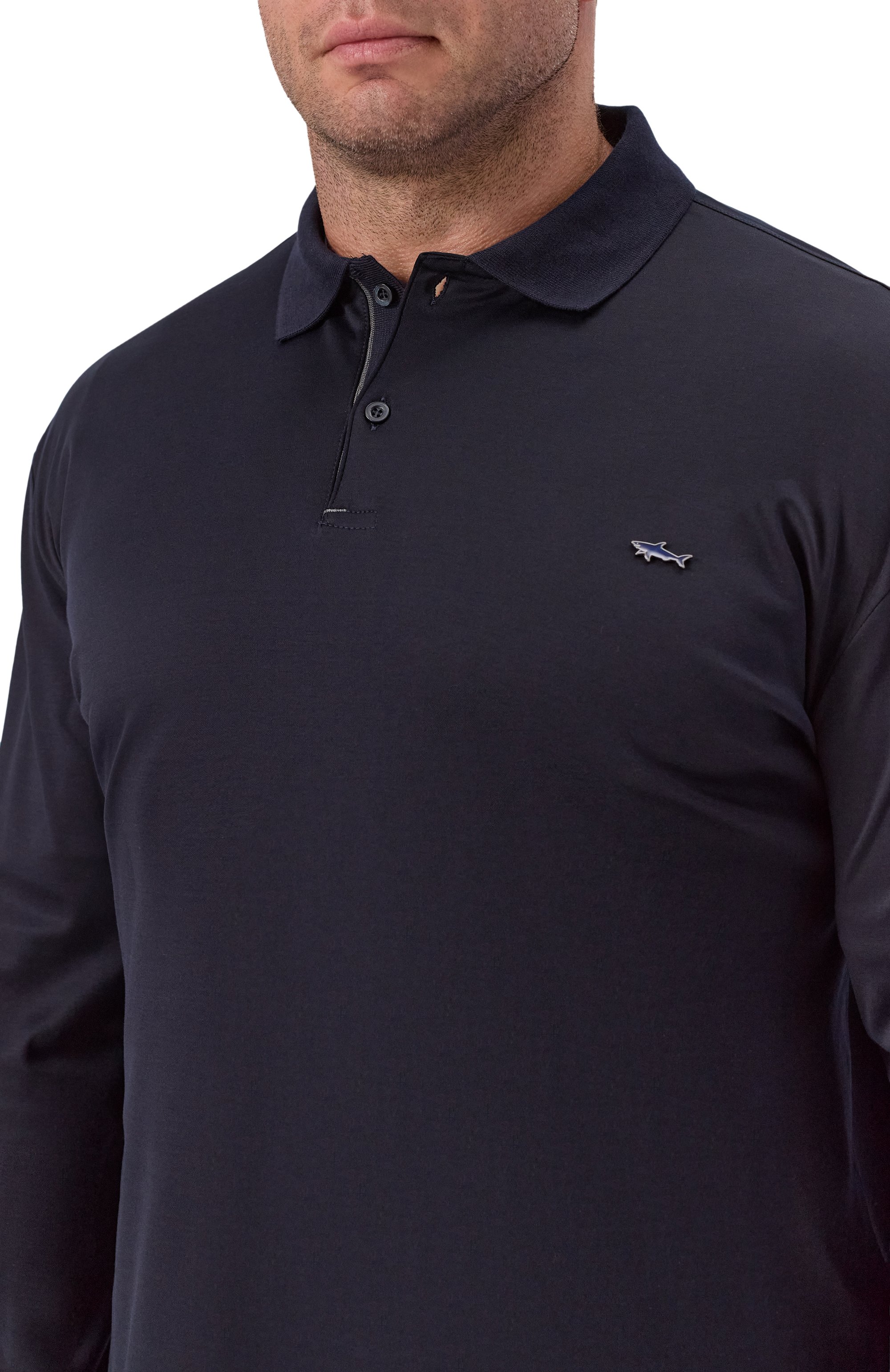 Хлопковое поло PAUL&SHARK, арт. 15311727/3XL-6XL, фото 5