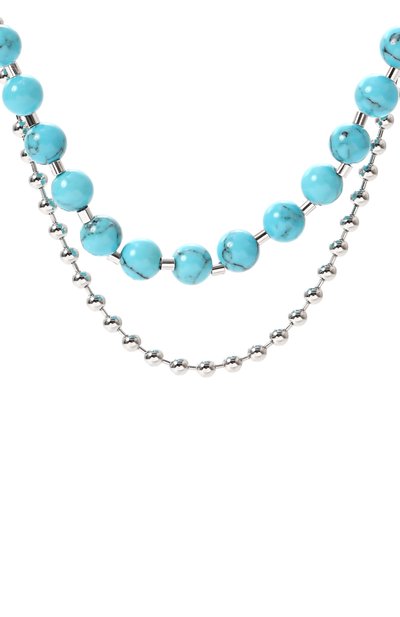 Колье NUMBERING, арт. 9709/TURQU0ISE, фото 3