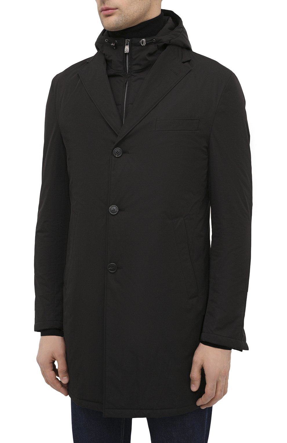 Утепленный плащ CORNELIANI, арт. 861567-0813106/00, фото 3