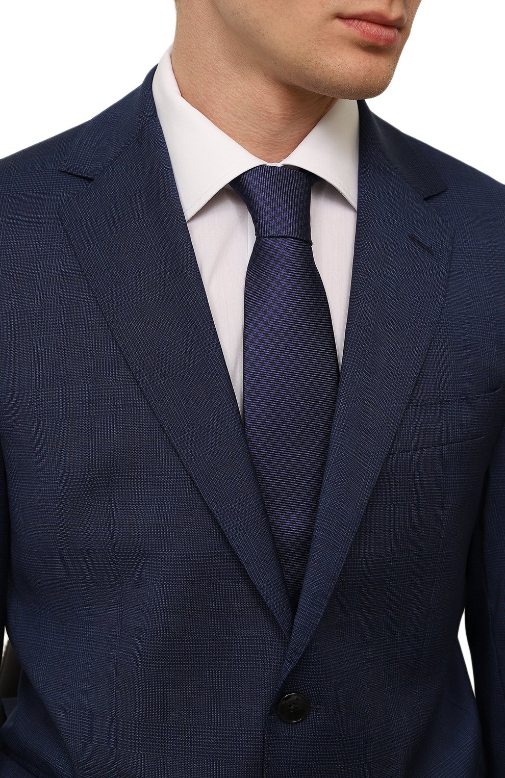 Шелковый галстук KITON, арт. UCRVKPC07H56, фото 2