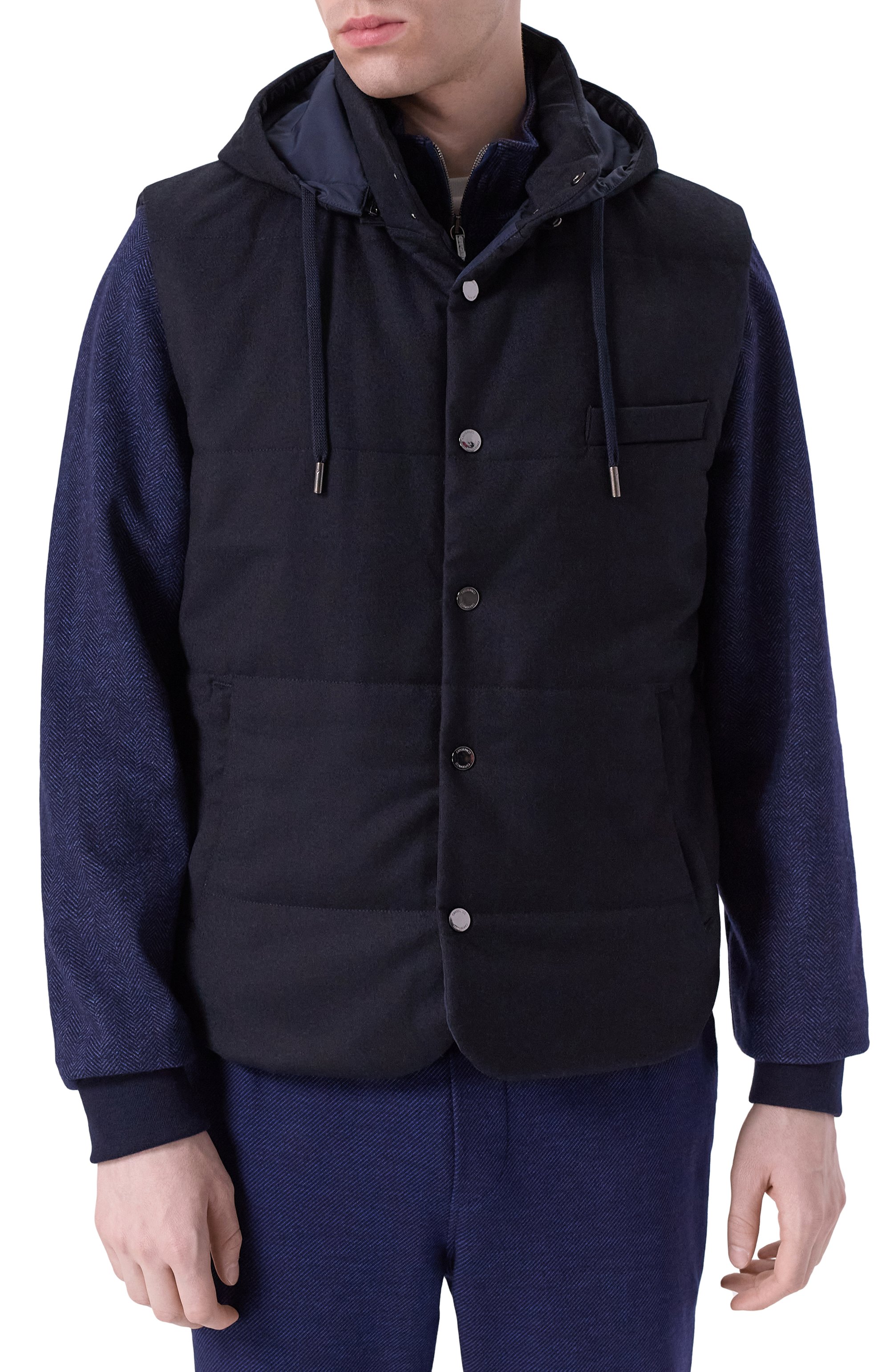 Шерстяной жилет CAPOBIANCO, арт. 19M140.FLNY., фото 3