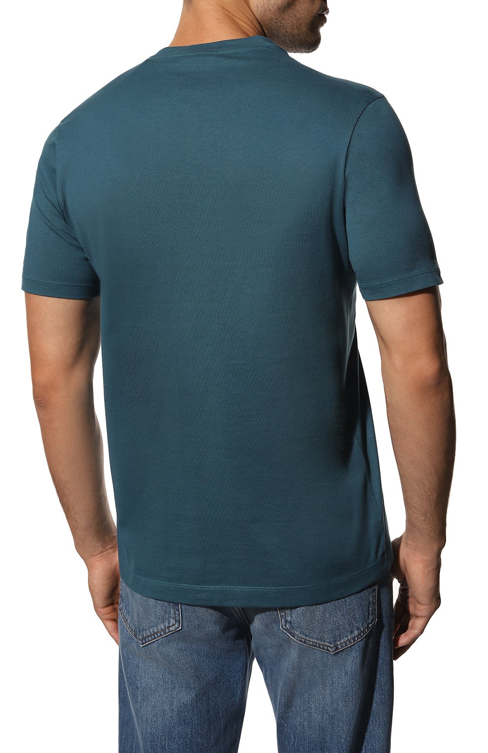 Хлопковая футболка PAUL&SHARK, арт. 12311647, фото 4