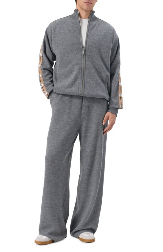 Шерстяные брюки Dsquared2 S74KB1034/D13152 Серый  S74KB1034/D13152 Фото 2