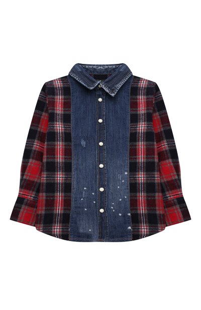 Хлопковая рубашка DSQUARED2, арт. DQ0410-D006X, фото 1