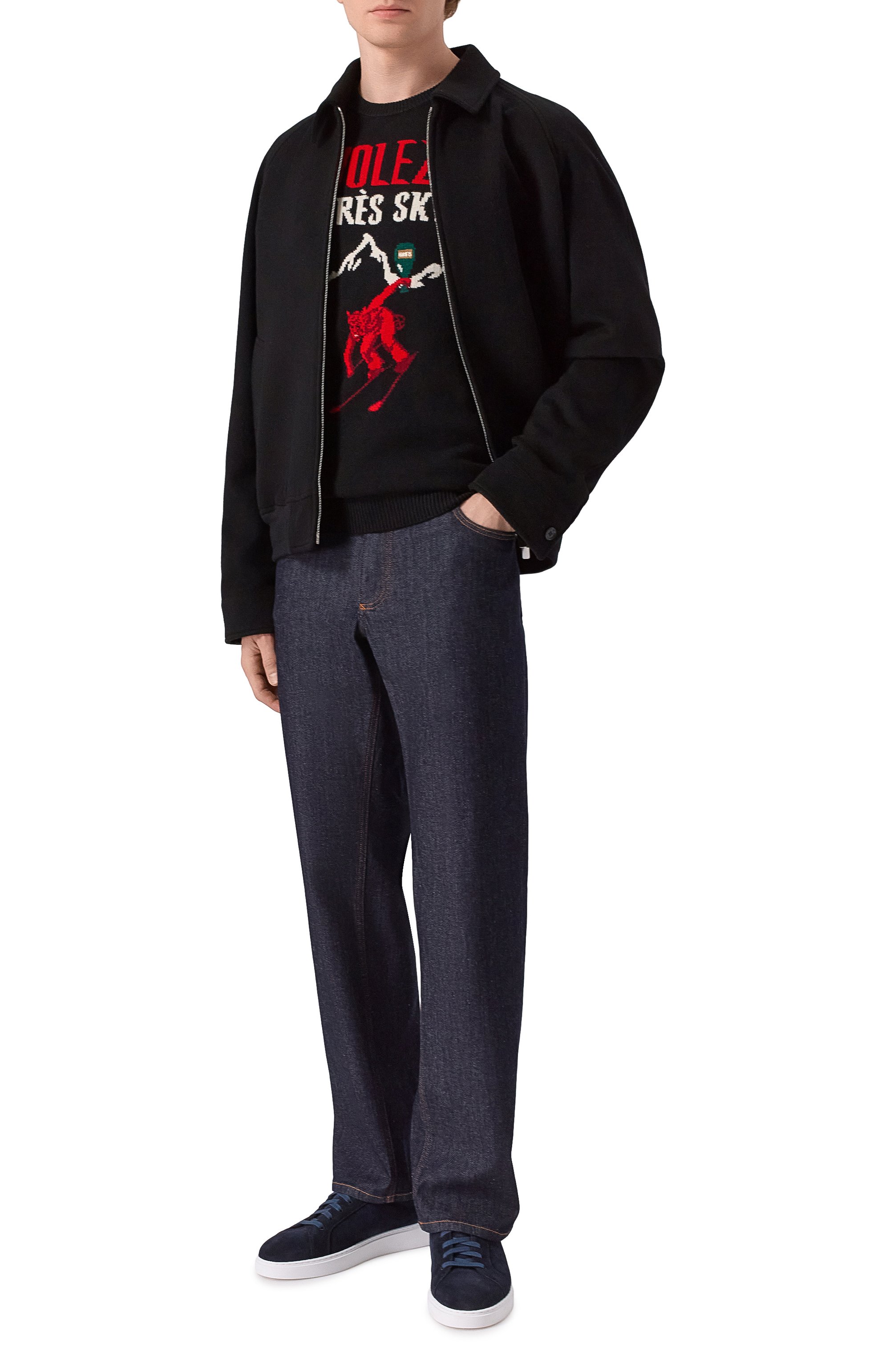 Джемпер из шерсти и вискозы MC2 SAINT BARTH, арт. HER0011-00665I/HER0N C, фото 2