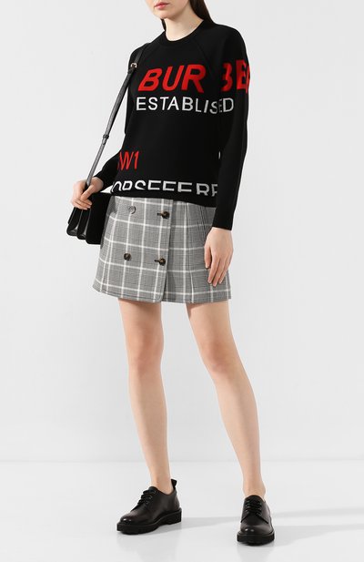 Шерстяной свитшот BURBERRY, арт. 8013417, фото 2