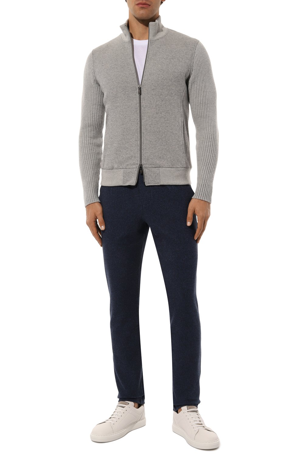 Комбинированный кардиган CAPOBIANCO, арт. 17M420.TF00., фото 2