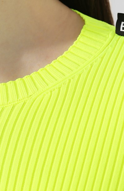 Пуловер BALENCIAGA желтого цвета по цене 47150 руб., арт. 576322/T6146, фото 5 Пуловер BALENCIAGA, арт. 576322/T6146, фото 5