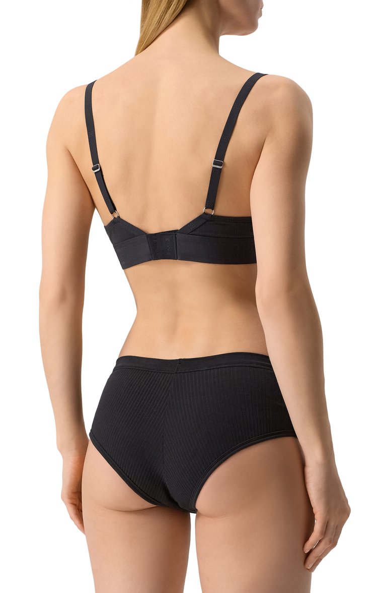 Женский бюстгальтер WOLFORD черного цвета, арт. 4W1225 | Фото 3 (Нос: Не проставлено; Материал внешний: Хлопок, Синтетический материал)