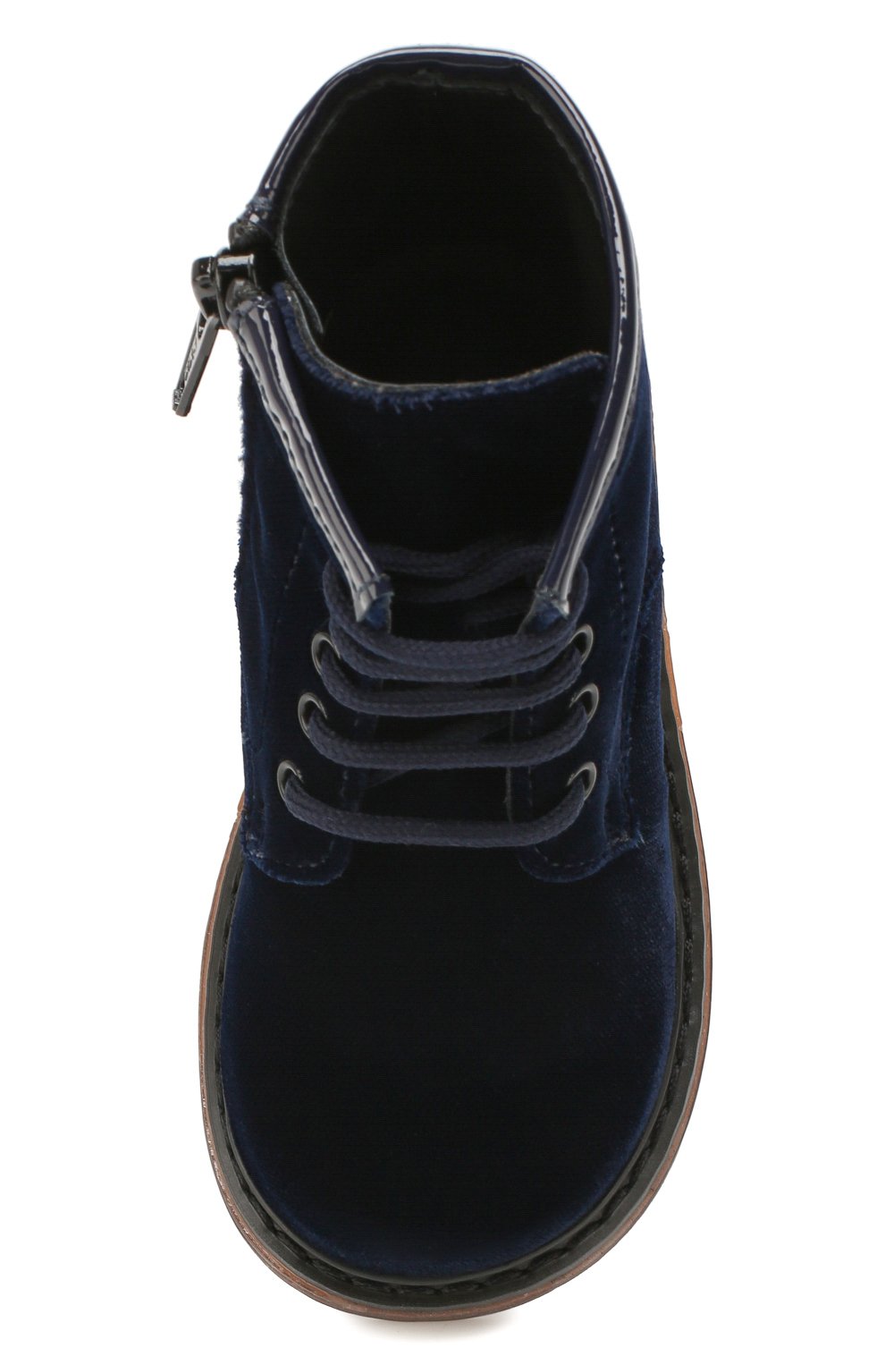 Ботинки MISSOURI темно-синего цвета по цене 19150 руб., арт. 4751V/18-26, фото 4 Ботинки MISSOURI, арт. 4751V/18-26, фото 4