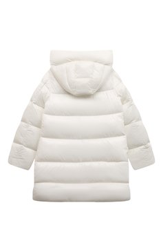 Детская утепленная куртка SAVE THE DUCK белого цвета, арт. J45510G/MILLIE/LUCK17/10-16 | Фото 2 (Материал подклада: Синтетический материал; Рукава: Длинные; Материал внешний: Синтетический материал; Кросс-КТ: Утепленные)