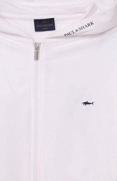 Хлопковая толстовка PAUL & SHARK JUNIOR, арт. WUF004/LDA60/6A-8A, фото 3