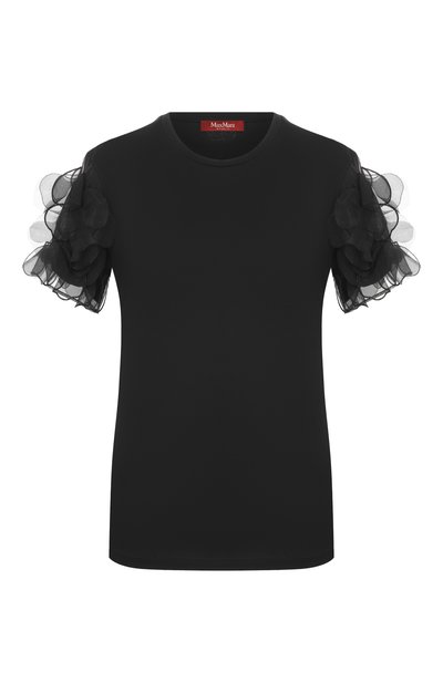 Хлопковый топ MAX MARA STUDIO, арт. MSEEDITTI, фото 1