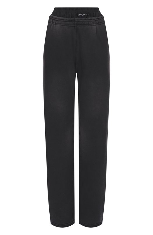 Хлопковые брюки alexanderwang.t 4CC1254406 Чёрный 4CC1254406