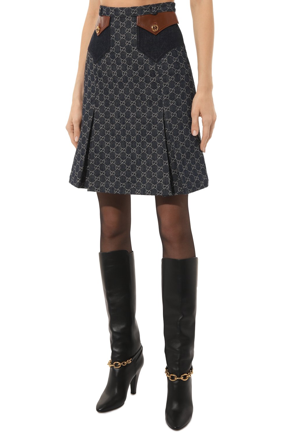 Джинсовая юбка GUCCI, арт. 651415 XDBLL, фото 3