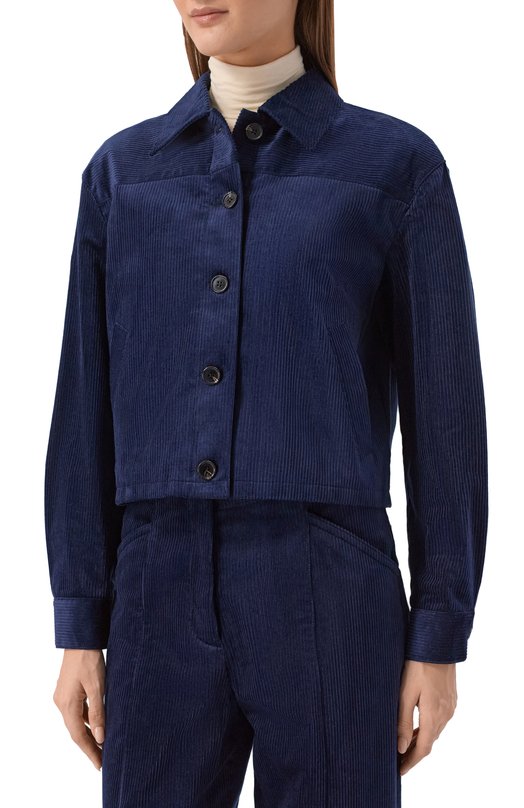 Вельветовая куртка Theory P1004102 Синий  P1004102 Фото 3