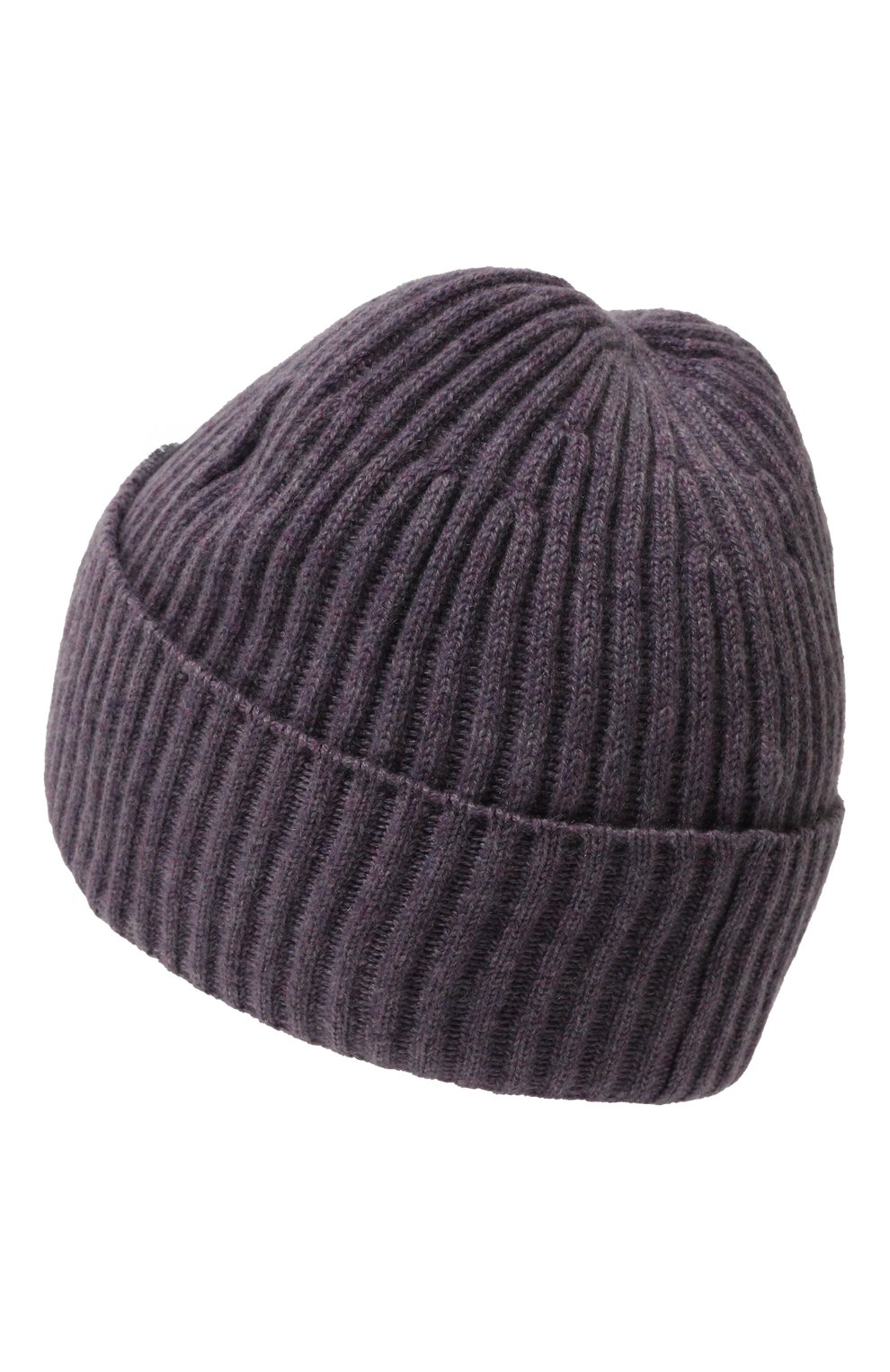 Кашемировая шапка BRUNELLO CUCINELLI фиолетового цвета по цене 57100 руб., арт. M2293900, фото 2 Кашемировая шапка BRUNELLO CUCINELLI, арт. M2293900, фото 2
