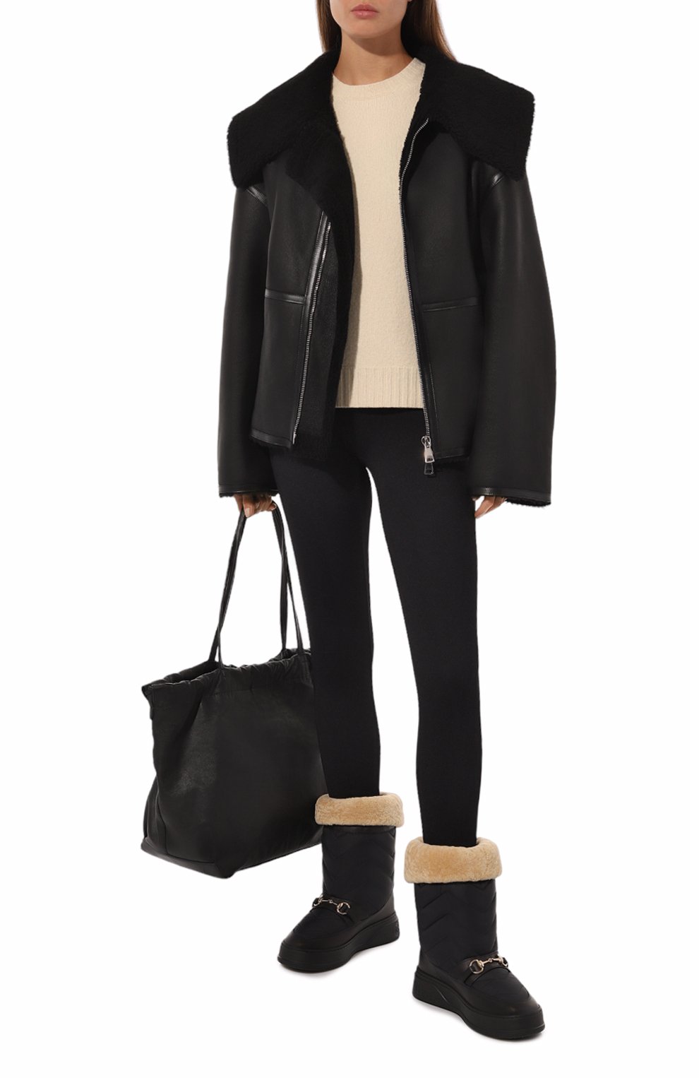 Текстильные сапоги snow chunky GUCCI, арт. 673559 UFR20, фото 2