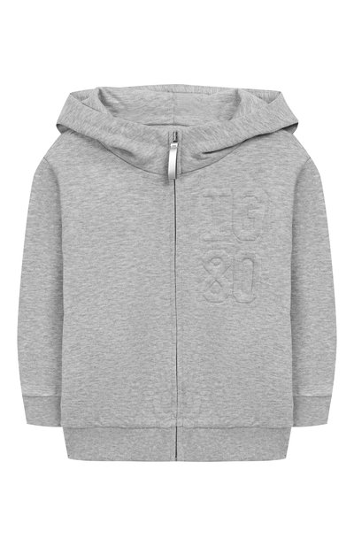 Хлопковый кардиган с капюшоном IL GUFO, арт. P19GA301M0030/24M, фото 1