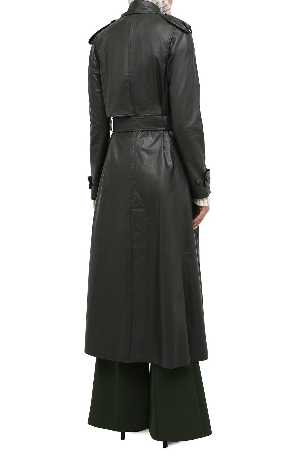 Кожаный тренч BOTTEGA VENETA, арт. 640244/V06E0, фото 4