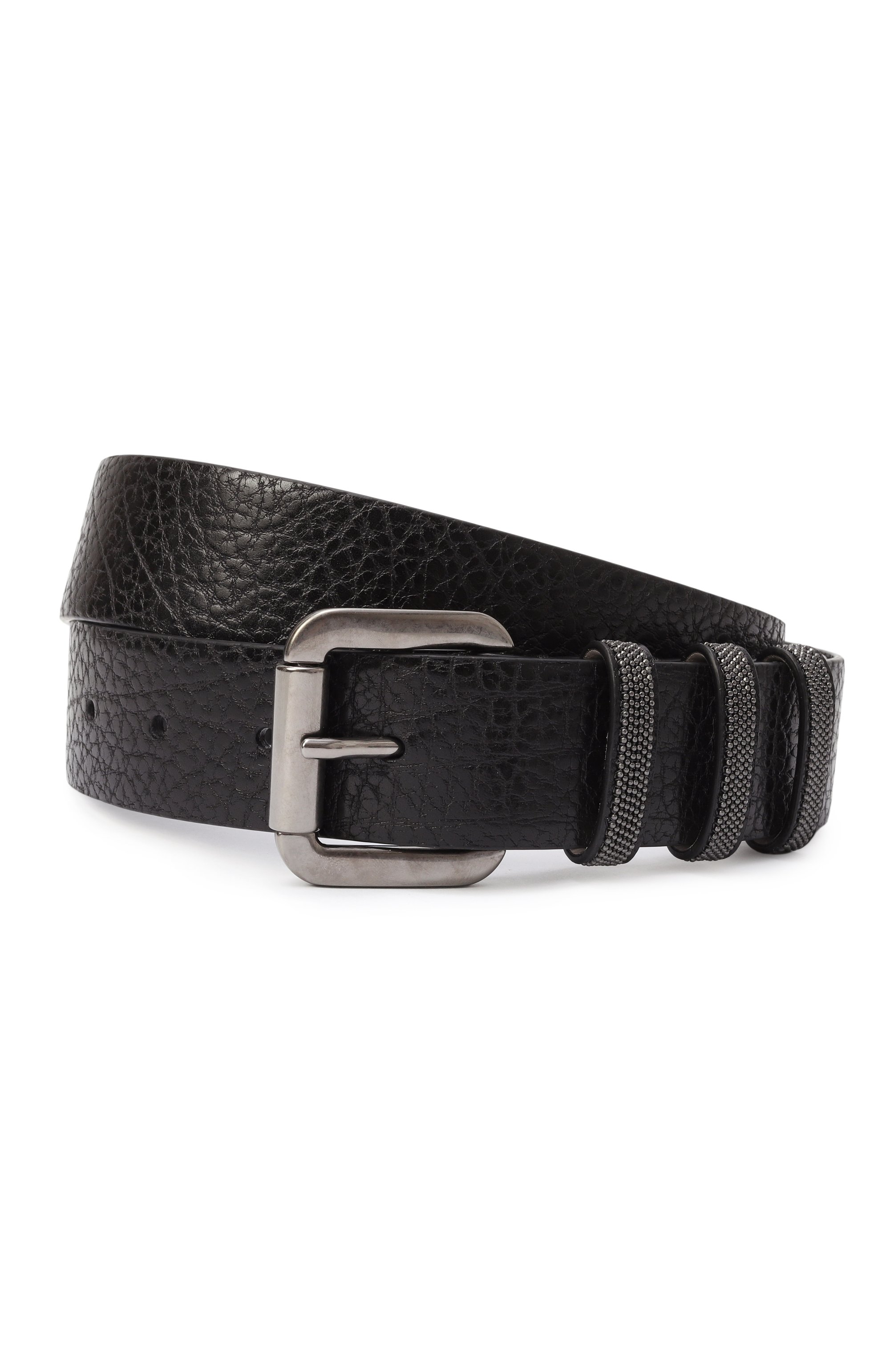 Кожаный ремень BRUNELLO CUCINELLI, арт. M0JUMC33UP, фото 1