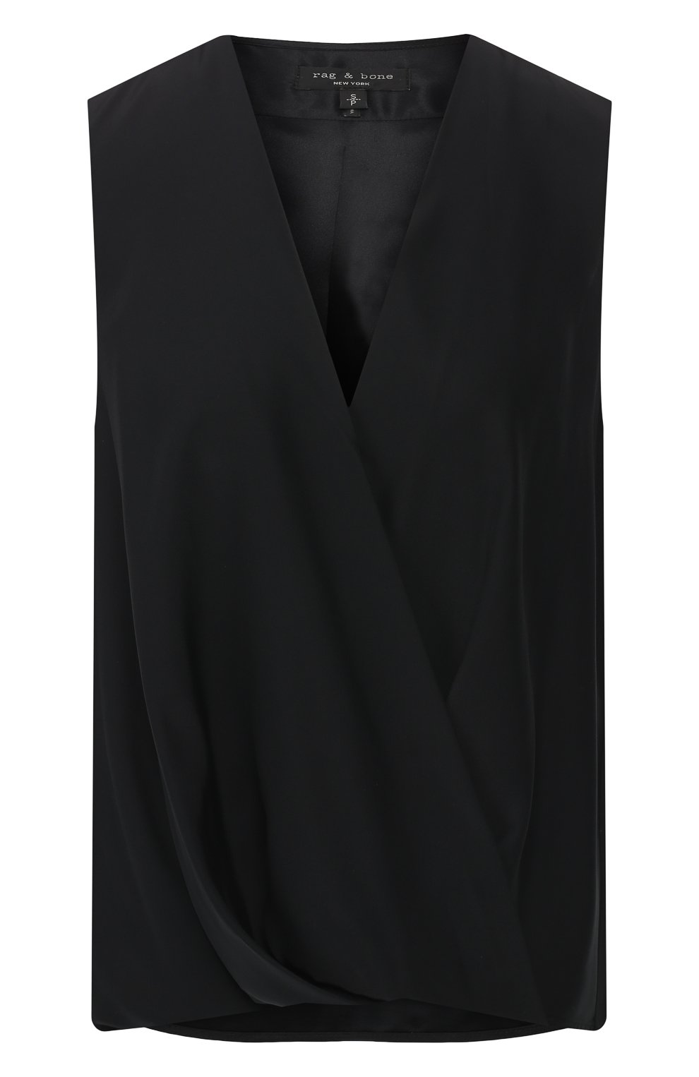 Шелковый топ RAG AND BONE, арт. W292A507B, фото 1