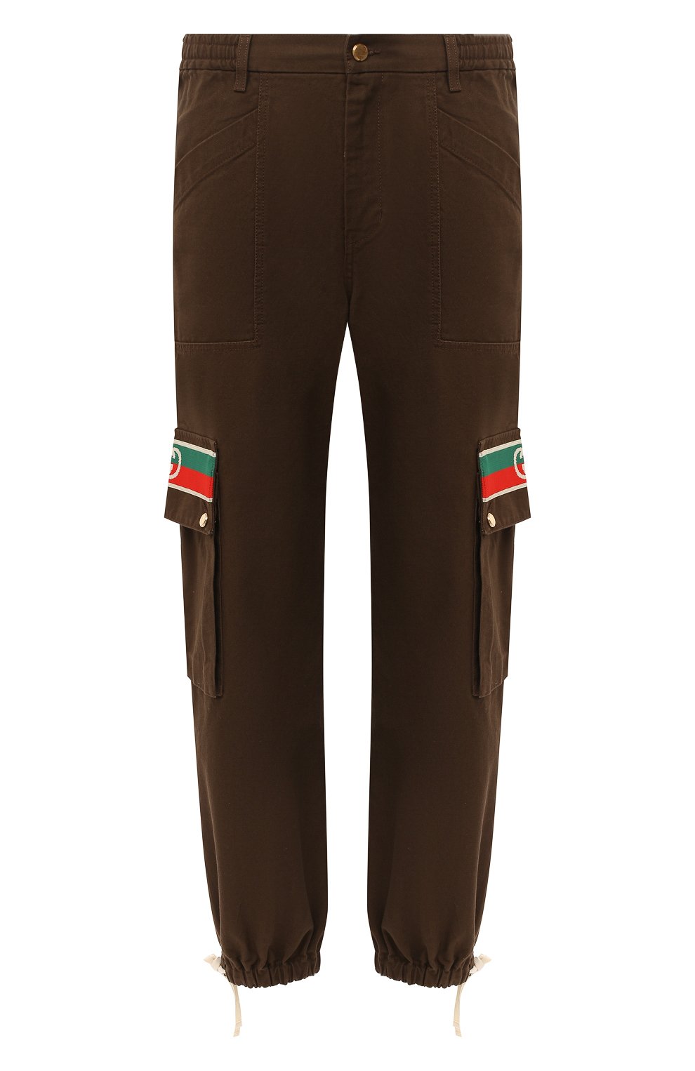 Хлопковые брюки-карго GUCCI, арт. 623986/XDBA7, фото 1