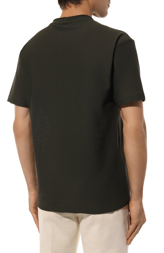 Футболка Giorgio Armani GM000227/TE10045 Хаки  GM000227/TE10045 Фото 4