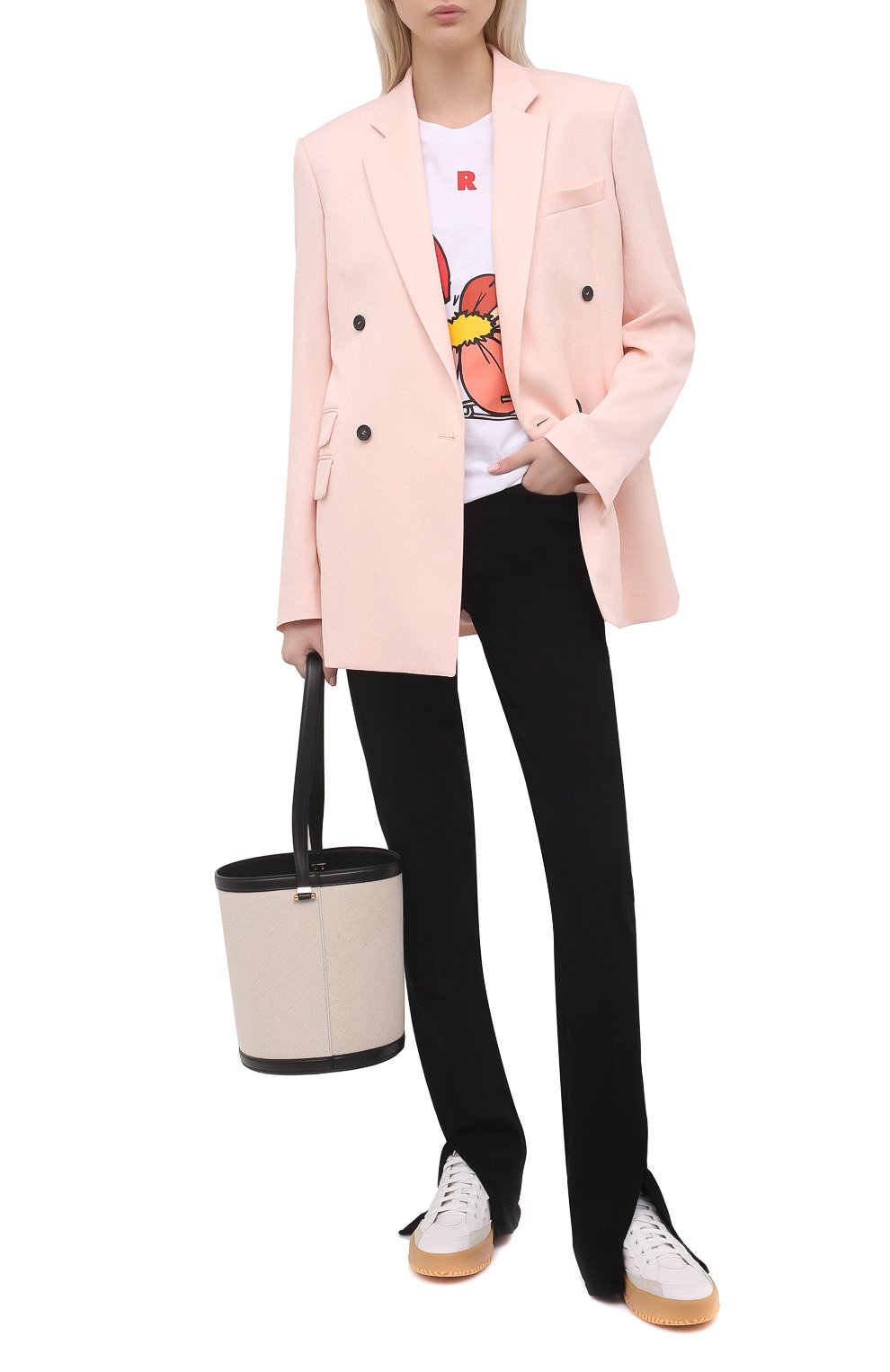 Хлопковая футболка MARNI, арт. THJEL32EPT/USCR14, фото 2