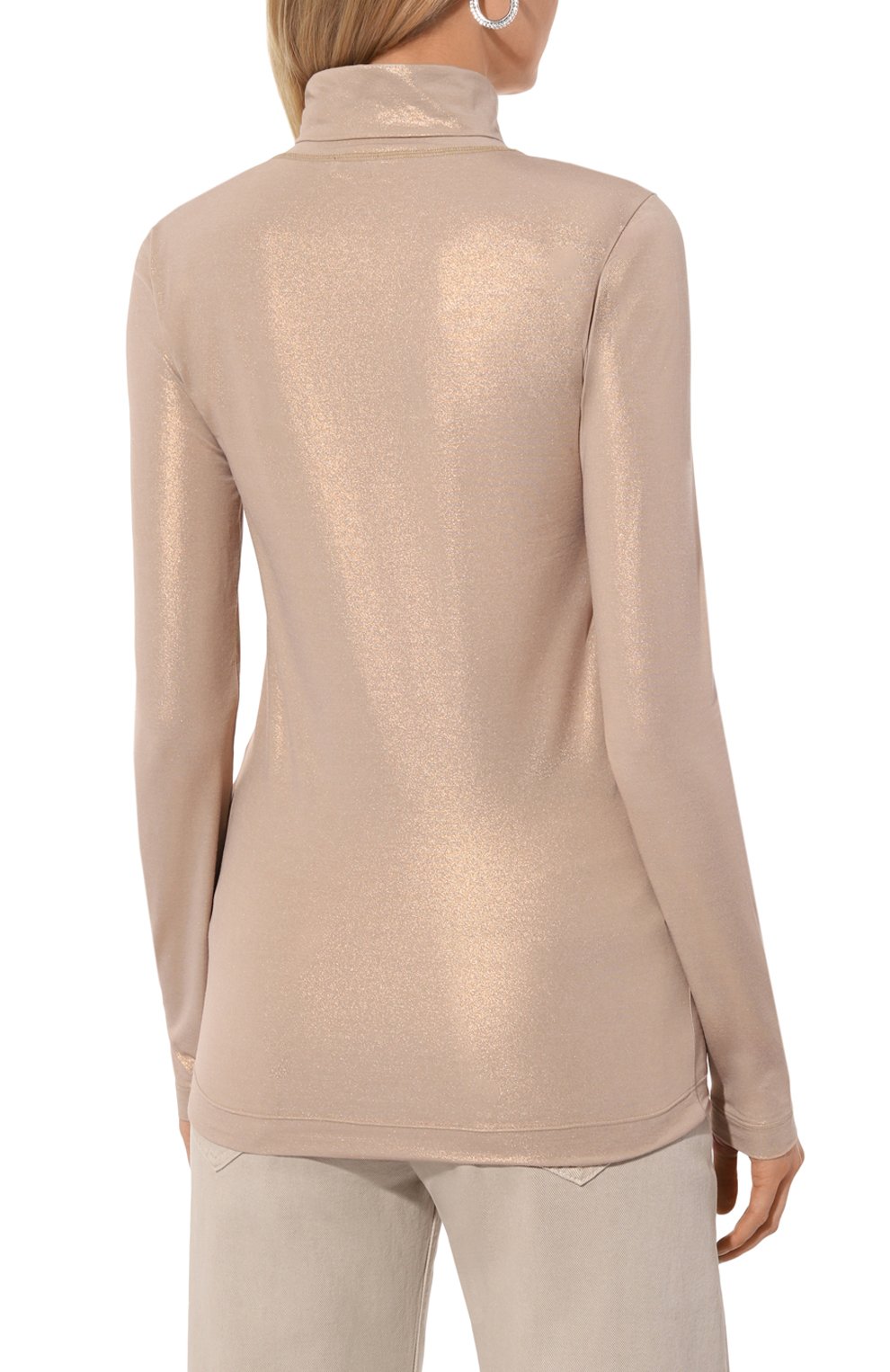 Водолазка из хлопка и вискозы BRUNELLO CUCINELLI, арт. MG922EF214, фото 4