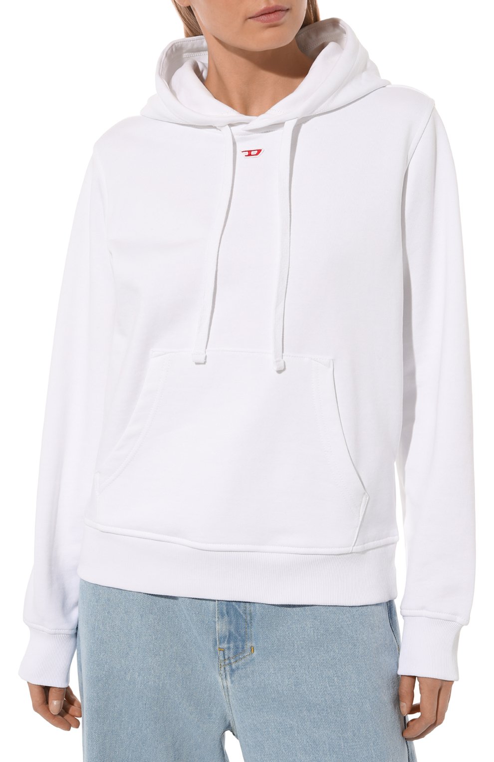 Хлопковое худи DIESEL, арт. A05333/0GEAD, фото 3